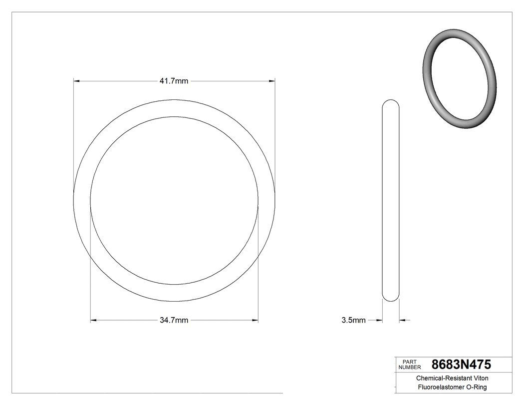 Technical drawing - 8683N475
